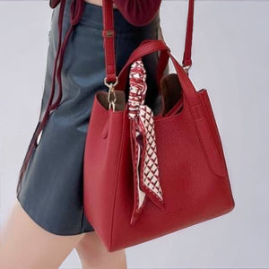 PU Soft High-End Leather Handbag