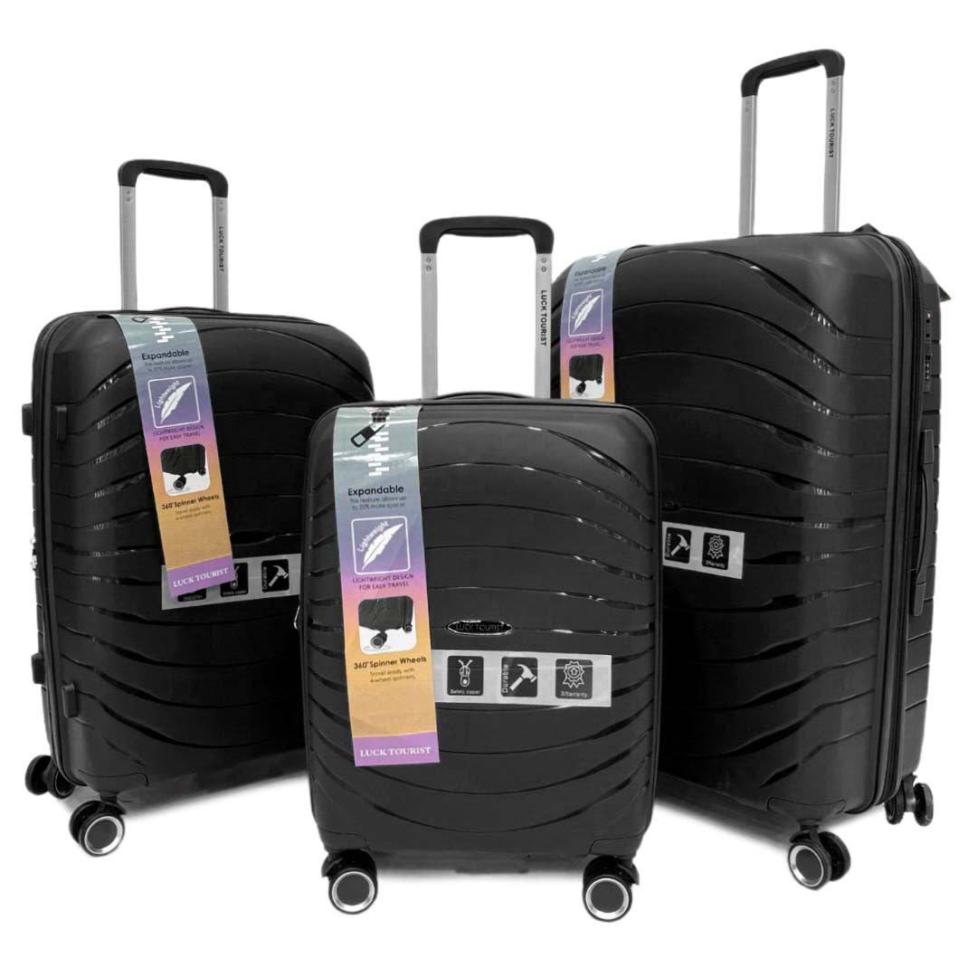 Luck Tourist Unbreakable 3 Pcs Travelset